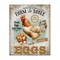 Stupell Industries Vintage Farm Eggs Canvas Wall Art Design by Creatif Belle